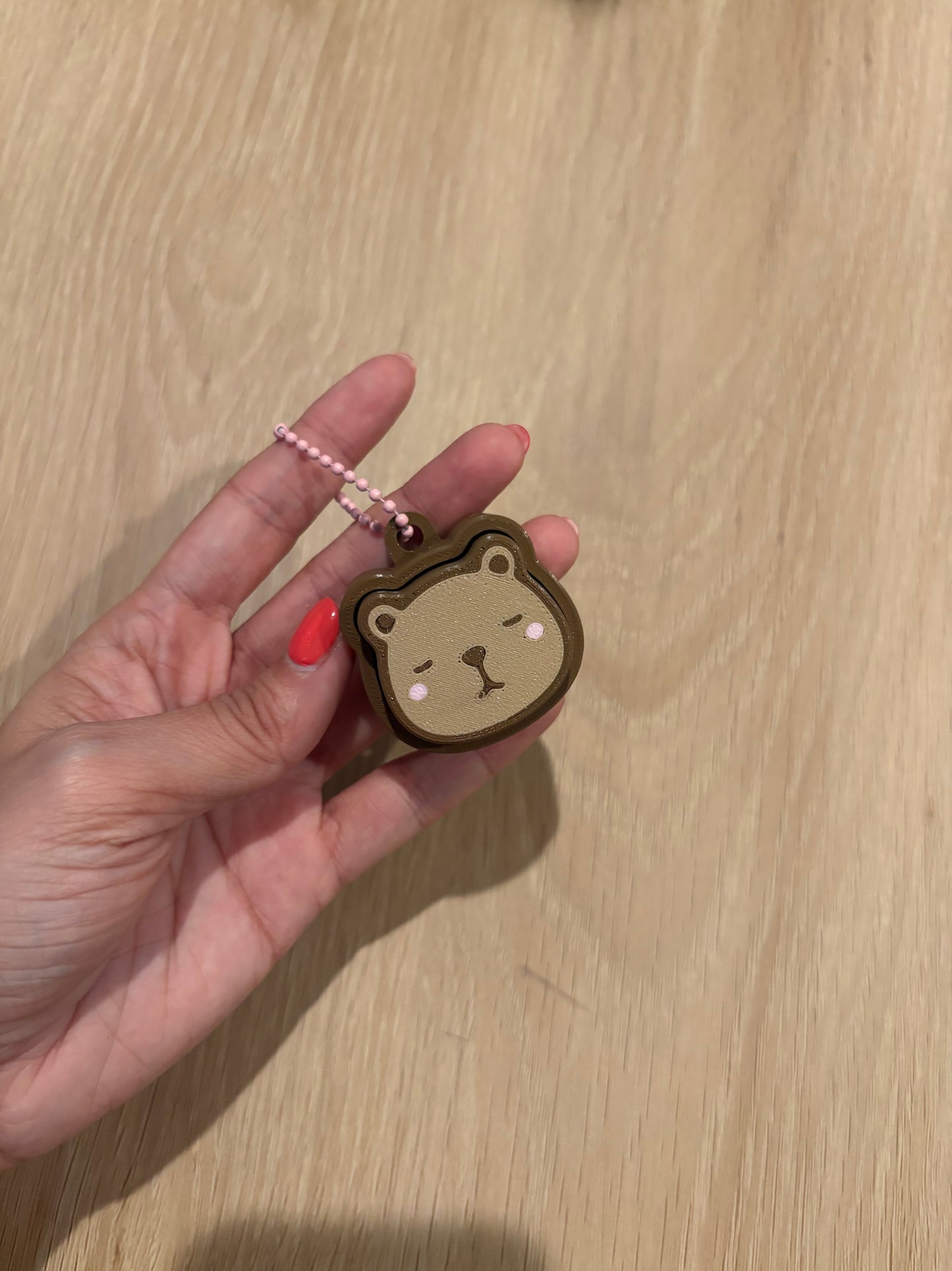 Capybara Key Chain Clicker