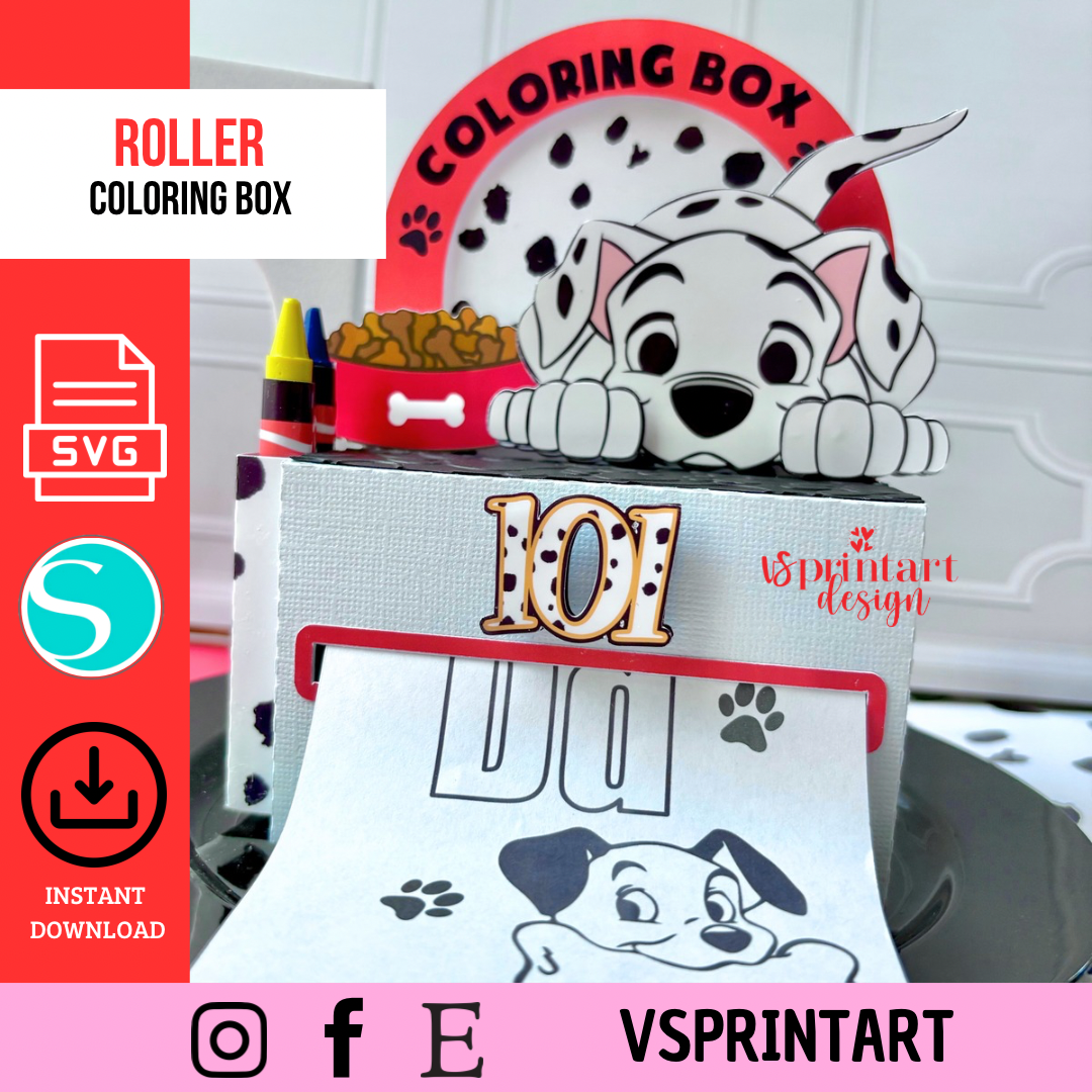 Roller Coloring Box