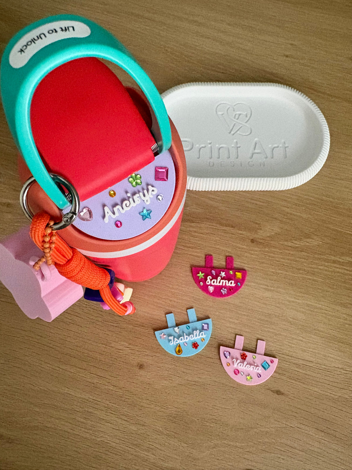 Owala Bedazzled Custom Tag