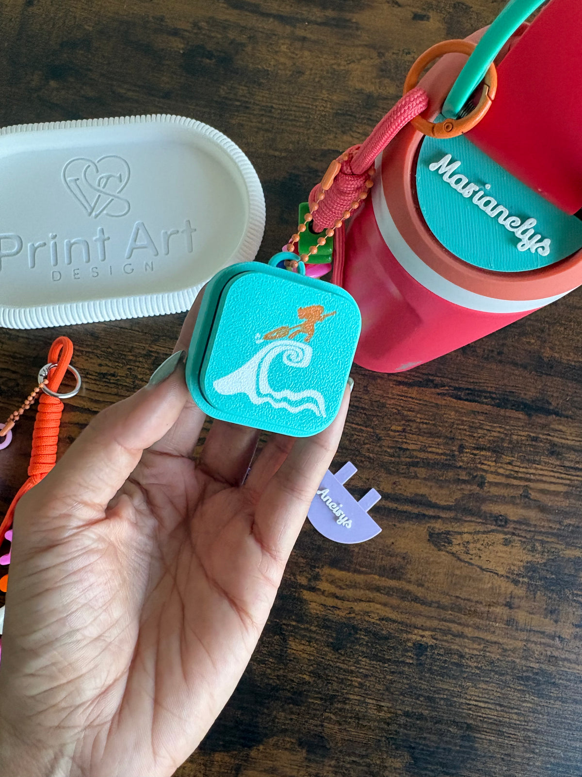 Moana Keychain Clicker
