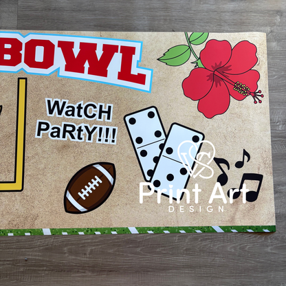 Benito Bowl Game Day Banner Template