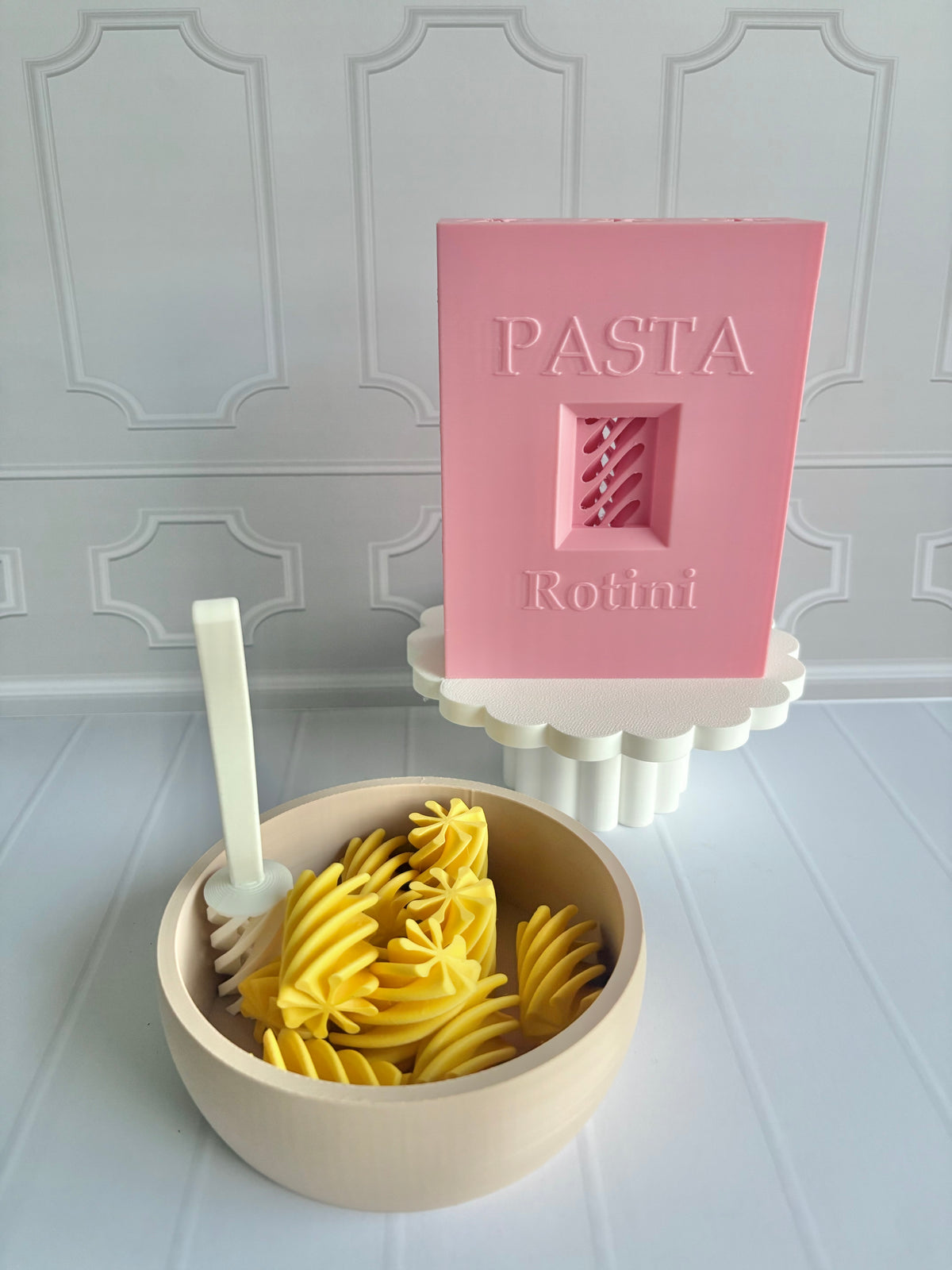 3D Printed Sensory Pasta Play Set