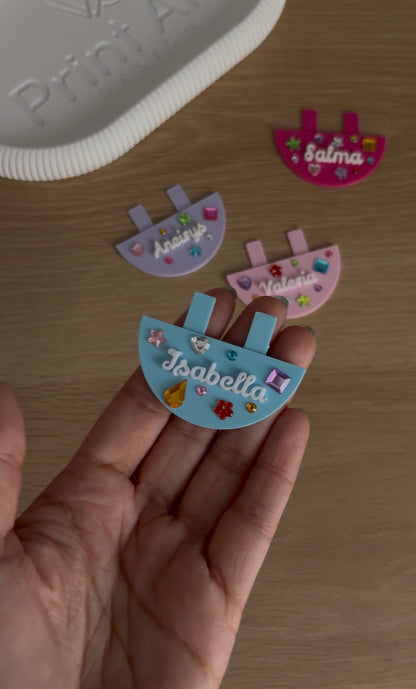 Owala Bedazzled Custom Tag