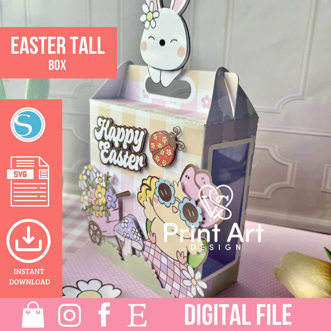 Easter Tall Box