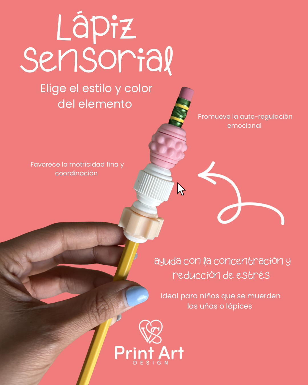 Lápiz Sensorial
