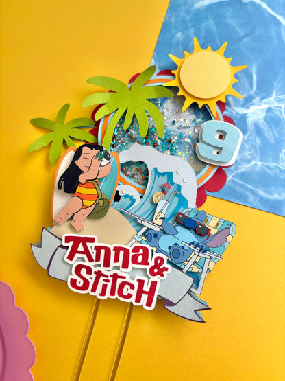 Lilo & Stitch Cake Topper - SVG- .Studio