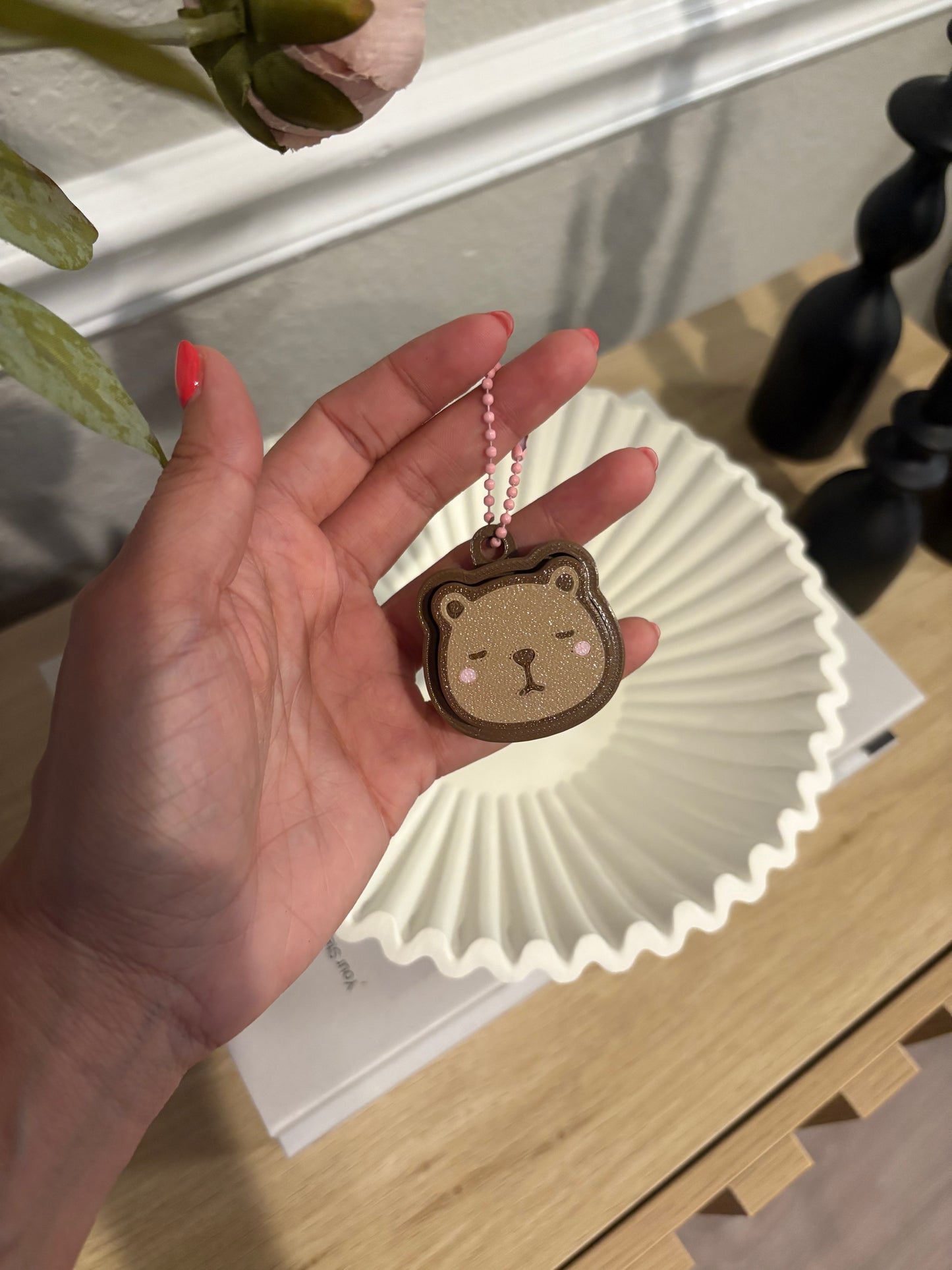 Capybara  Key Chain Clicker