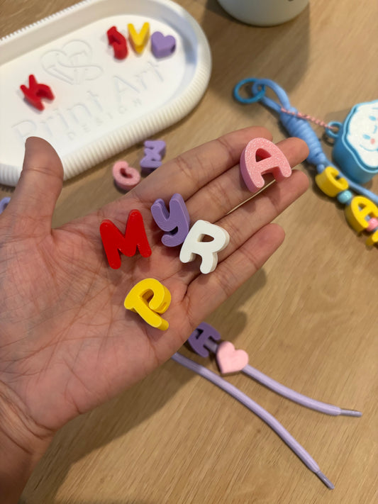 3D Beads Letters