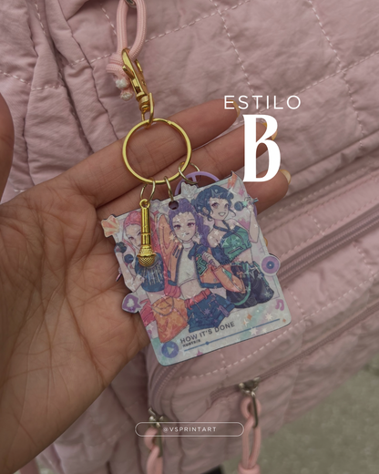 KPOP  Keychain Collection
