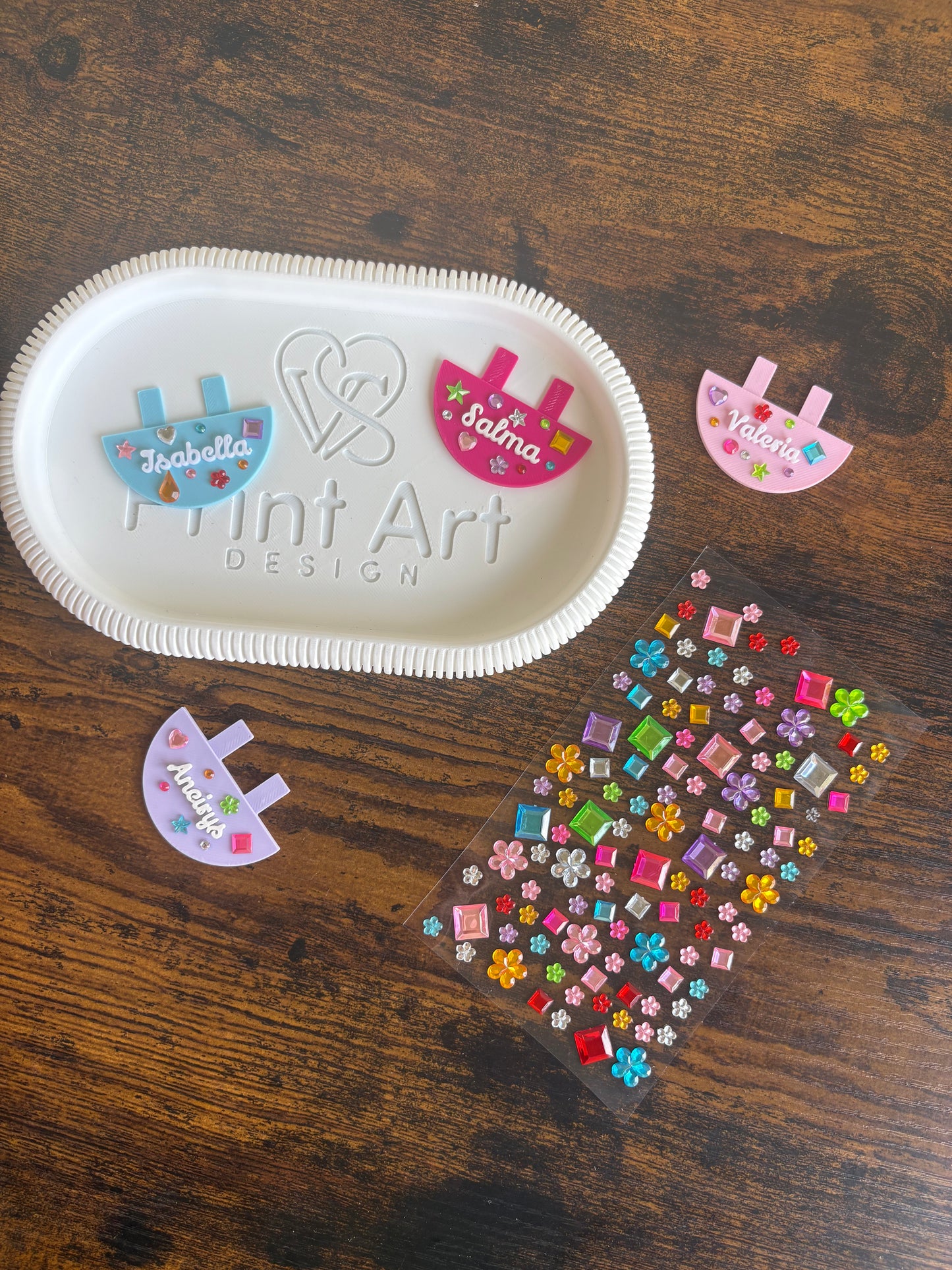 Owala Bedazzled Custom Tag