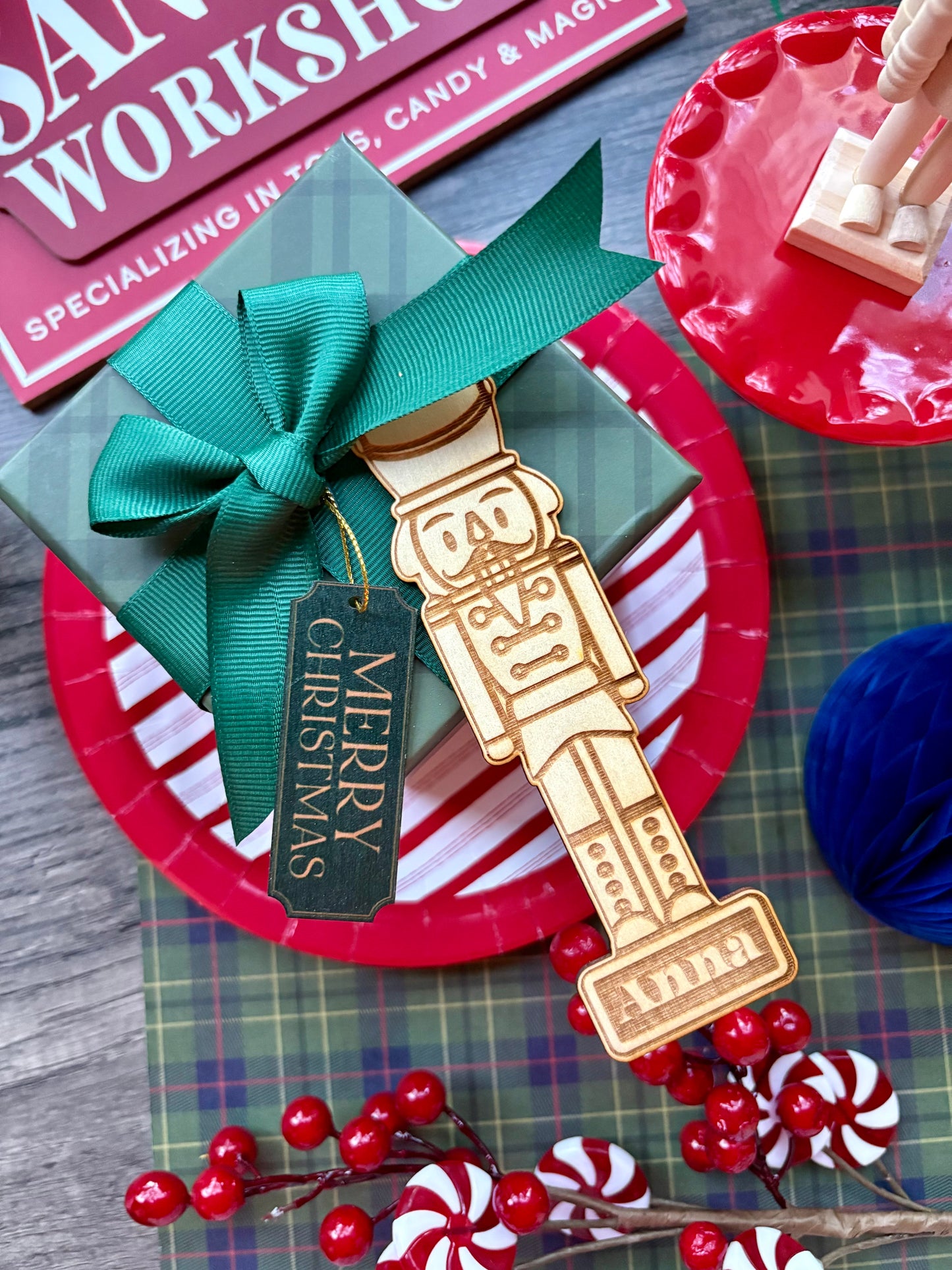 Nutcracker Ornament - Tag